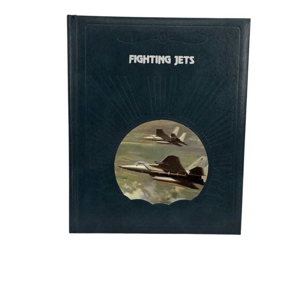 Fighting Jets Time Life Epic of Flight HC Faux Leather Military Aviation